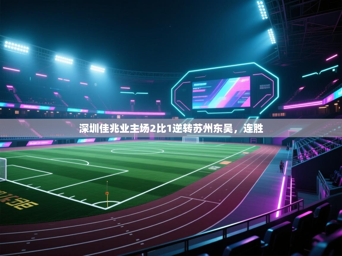 深圳佳兆业主场2比1逆转苏州东吴,连胜 第2张
